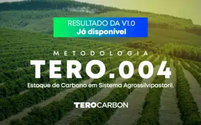 Lançada Metodologia TERO.004 – Estoque de Carbono em Sistema Agrossilvipastoril Versão 1.0