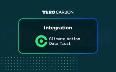 Tero Carbon is the first Brazilian certifier to integrate with the global CAD Trust platform