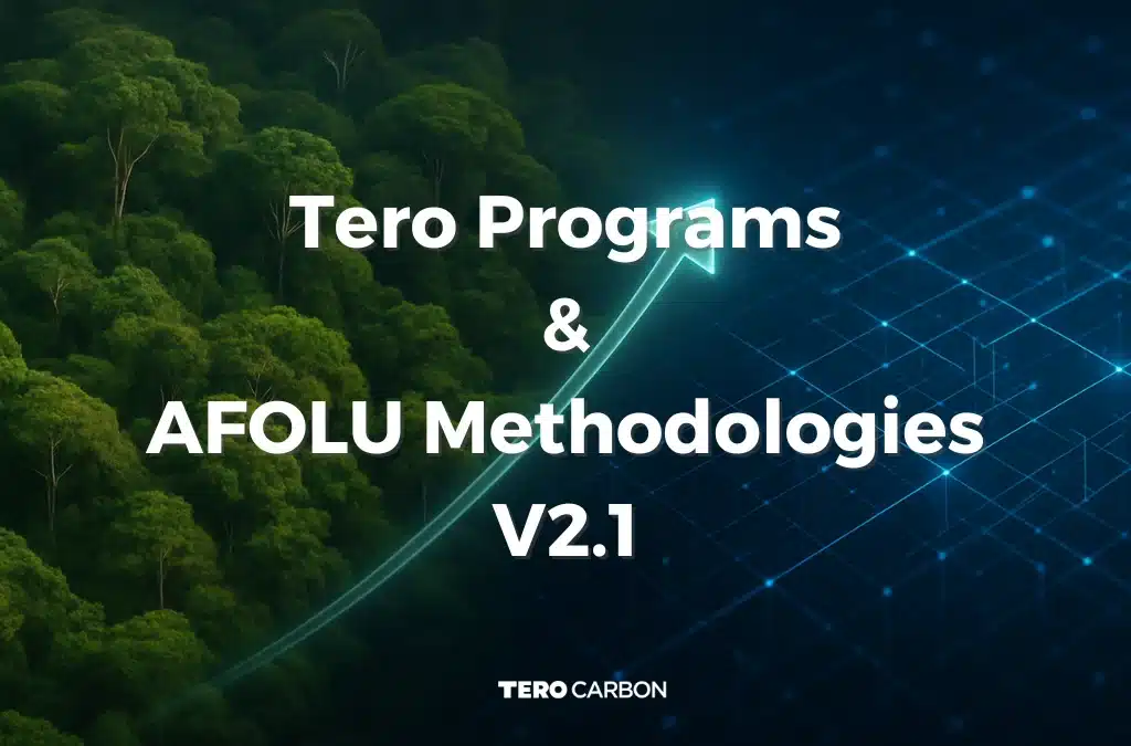 Tero Carbon Launches v2.1 Programs: Pioneering Readiness for the Regulated Market (SBCE) and Global Standards