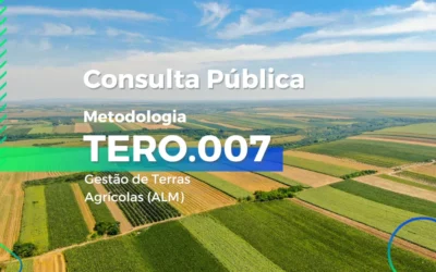 Consulta Pública da Metodologia TERO.007 – Gestão de Terras Agrícolas (ALM) Vesão 1.0