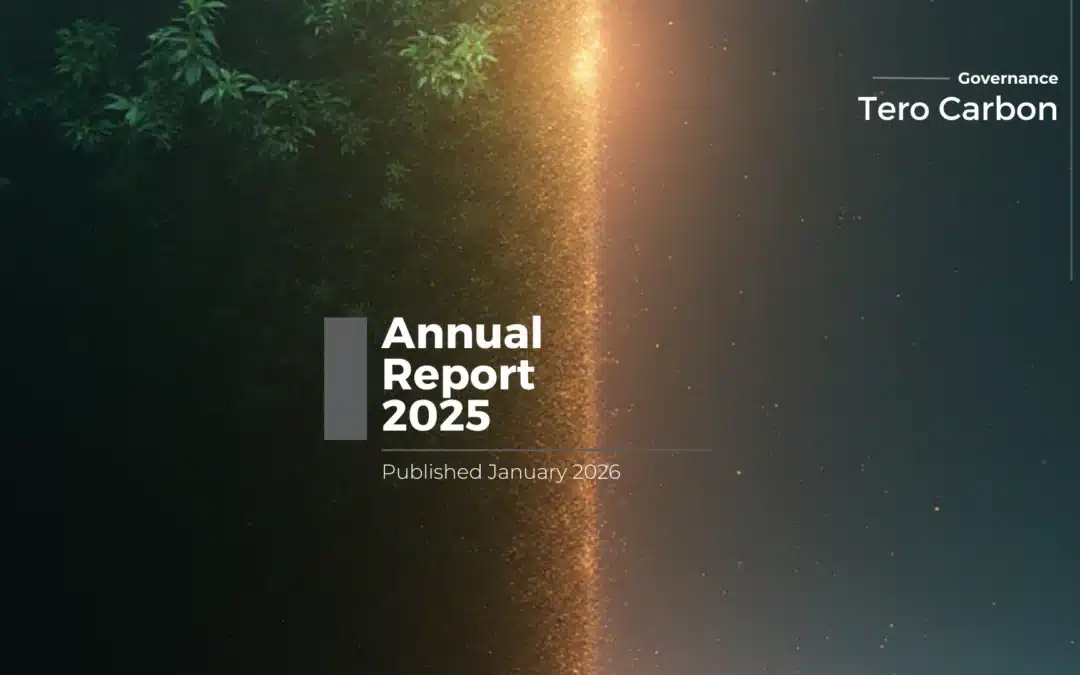 Tero Carbon Publishes Its 2025 Annual Report